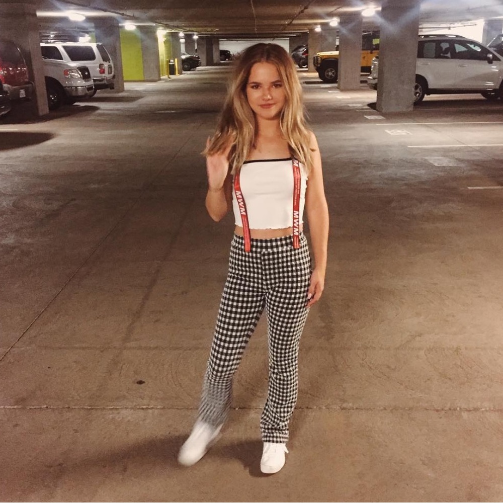 Gingham UO Crop Flare Pants